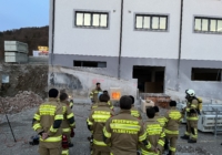 Übung Wohnungsbrand anhand eines Modells