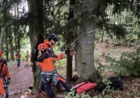 Waldbrandübung mit der Bergrettung Salzburg