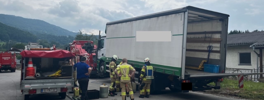 Öleinsatz Überfuhrstraße