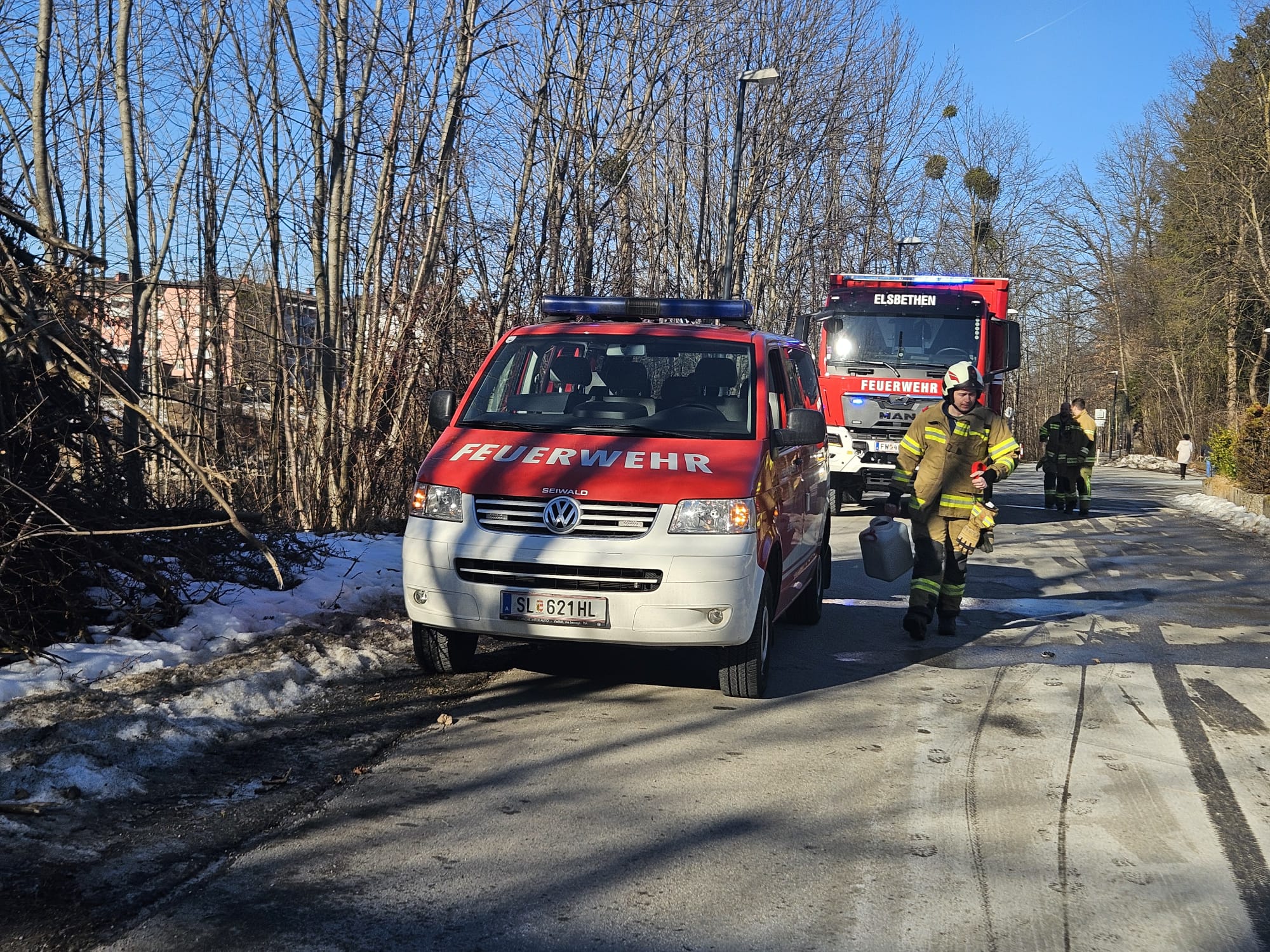 Öleinsatz Salzachweg