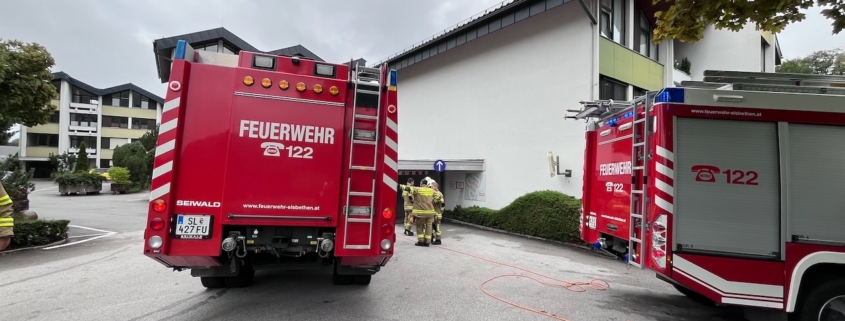 Brandmeldealarm Halleiner Landesstrasse